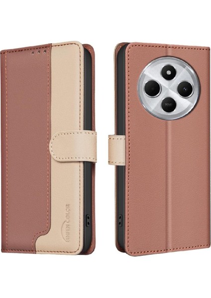 Xiaomi Poco C75 4g Kart Yuvaları Için Flip Case Tutucu Flip Folio Rfıd Tpu (Yurt Dışından)