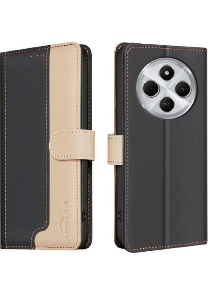 Xiaomi Poco C75 4g Kart Yuvaları Için Flip Case Tutucu Flip Folio Rfıd Tpu (Yurt Dışından)