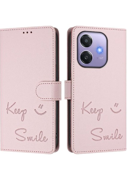 Oppo A3 4g Pu Deri Kapak Çevirin Kart Tutucu Cüzdan Rfıd Engelleme Için Kılıf (Yurt Dışından)