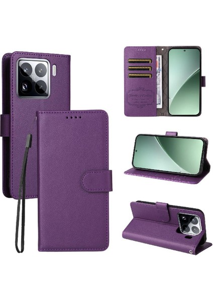 Xiaomi 15 Cüzdan Kablosuz Şarj Manyetik Araç Montaj Crad Için Flip Case (Yurt Dışından) indirimleri