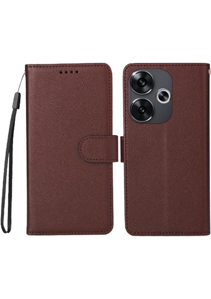 Xiaomi Poco F6 Crad Yuvası Cüzdan Kablosuz Şarj Manyetik Için Flip Case (Yurt Dışından) fiyatları