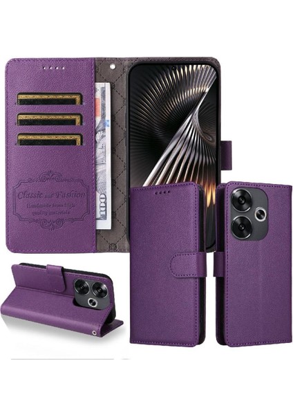 Xiaomi Poco F6 Crad Yuvası Cüzdan Kablosuz Şarj Manyetik Için Flip Case (Yurt Dışından) indirimleri