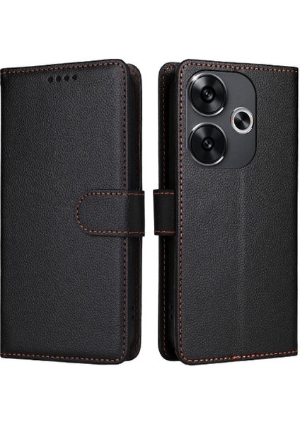 Xiaomi Poco F6 Crad Yuvası Cüzdan Kablosuz Şarj Manyetik Için Flip Case (Yurt Dışından) indirimleri
