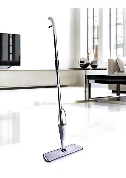360 Derece Dönen Su Püskürtmeli Sprey Mop ile Kolay Temizlik