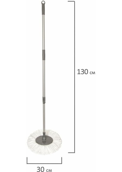 3 Parça Yedek Mop Temizlik Seti, Kova Hariç, Uyumlu