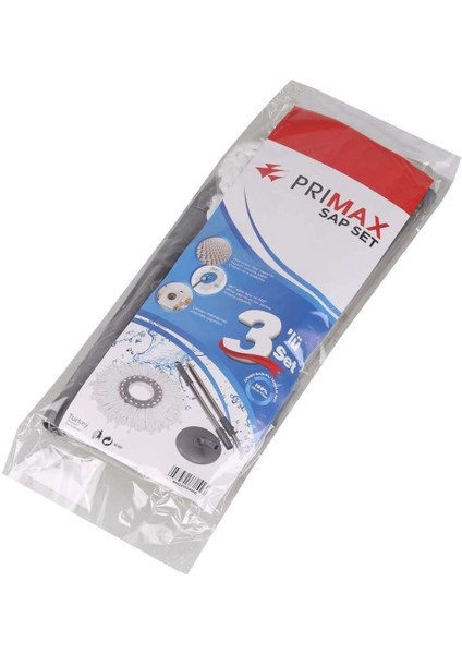 3 Parça Yedek Mop Temizlik Seti, Kova Hariç, Uyumlu fırsatları