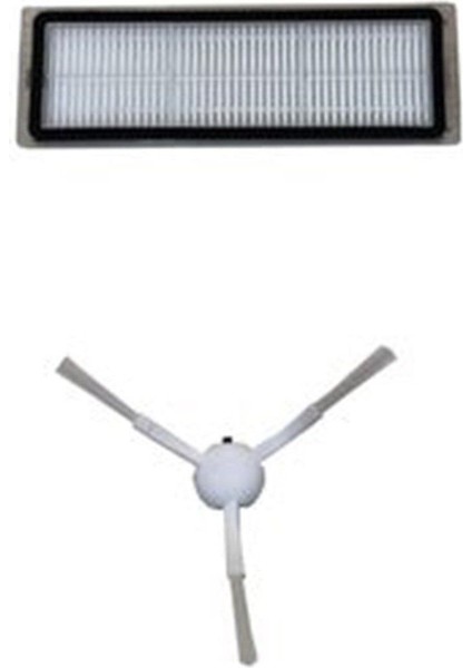 Robot Süpürge Yedek Parça Seti, Temizlik Için Uygun, 2'li Paket