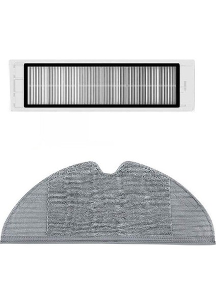 Robotsüpürge Için 2'li Yedek Parça Seti, Uyumlu ve Yüksek Performanslı