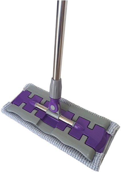 Teleskopik Mandalli Mop, Yedek Bezli Çok Amaçlı Temizlik Aracı