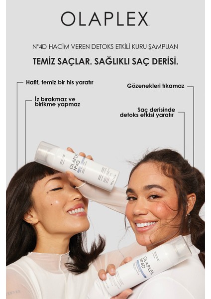 Daily Detox Trio Set - İnce Telli Saçlar İçin Şampuan Saç Kremi & Kuru Şampuan Seti