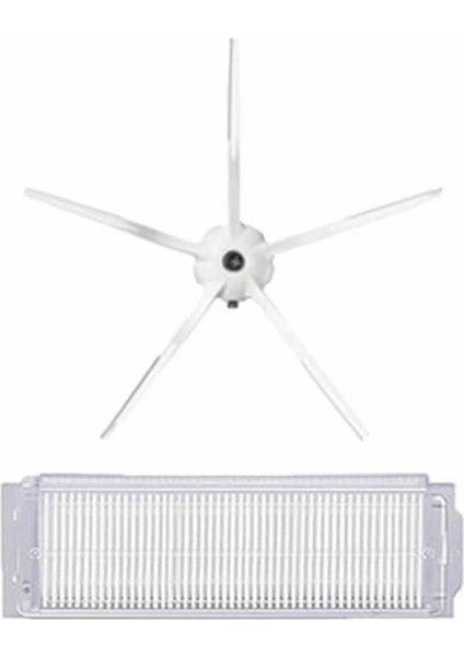 Robot Süpürge Yedek Parça Seti, 2'li, Uyumlu, Temizlik Aksesuarları