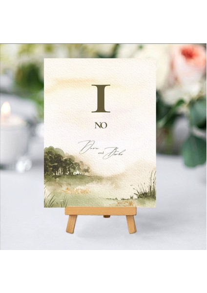 Orıental Dream Masa Kartı