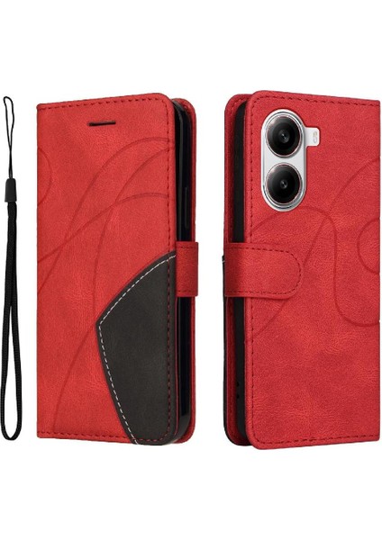 Xiaomi Poco X7 Pro 5g Flip Için Flip Case Folio Kitap Dikiş Renk ile (Yurt Dışından) fiyatları