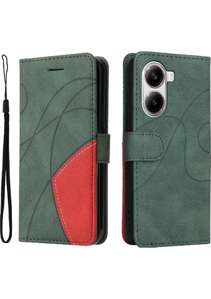 Xiaomi Poco X7 Pro 5g Flip Için Flip Case Folio Kitap Dikiş Renk ile (Yurt Dışından) fiyatları