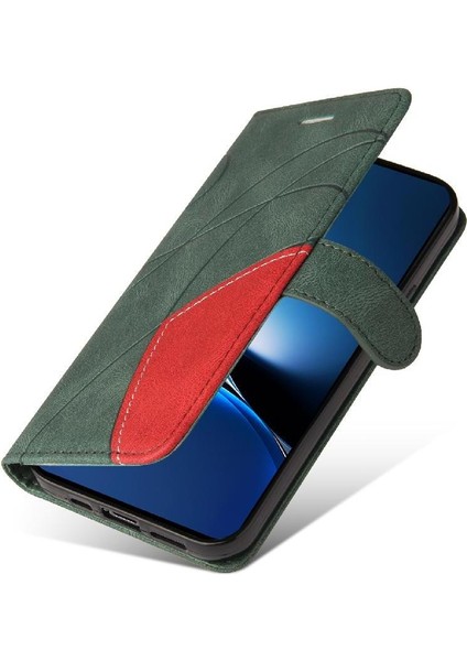 Xiaomi Poco X7 Pro 5g Flip Için Flip Case Folio Kitap Dikiş Renk ile (Yurt Dışından) fırsatları