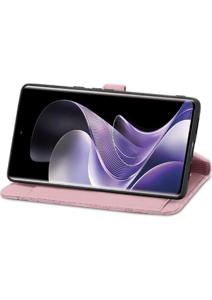 Xiaomi Redmi Not 14 Pro Için Kılıf 4g Çoklu Kart Yuvası Cüzdan Iş Çevirme (Yurt Dışından)