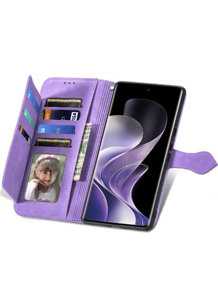 Xiaomi Redmi Not 14 Pro Için Kılıf 4g Çoklu Kart Yuvası Cüzdan Iş Çevirme (Yurt Dışından)