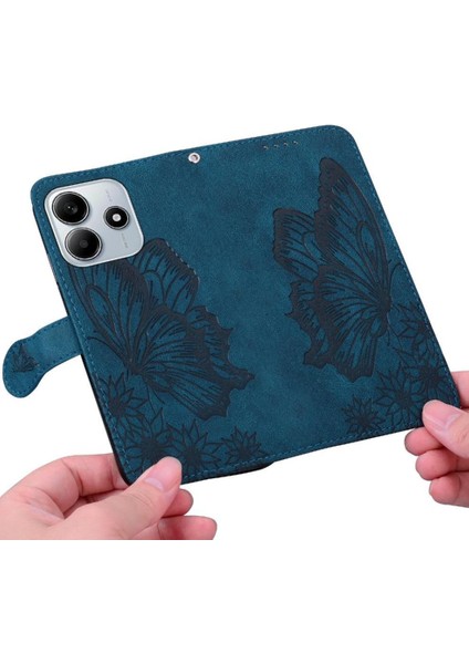 Xiaomi Redmi Note 14 4g Deri Cüzdan Büyük Kelebek ile Flip Case (Yurt Dışından) modelleri