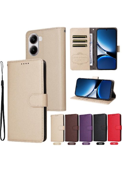 Xiaomi Poco X7 Pro 5g Için Flip Case Crad Yuvası Cüzdan Kablosuz Şarj (Yurt Dışından) modelleri