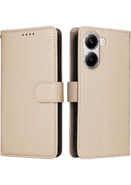 Xiaomi Poco X7 Pro 5g Için Flip Case Crad Yuvası Cüzdan Kablosuz Şarj (Yurt Dışından) fırsatları