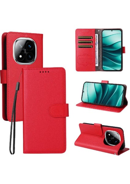 Xiaomi Redmi Note 14 Pro Plus 5g Cüzdan Manyetik Araç Montajı Için Flip Case (Yurt Dışından)