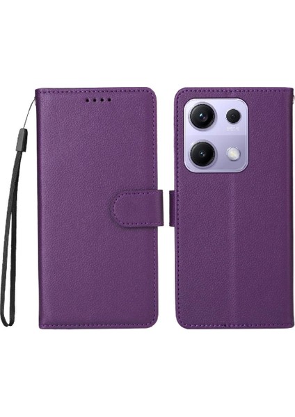 Xiaomi Redmi Note 13 Pro 4g Cüzdan Kablosuz Şarj Crad Için Flip Case (Yurt Dışından)