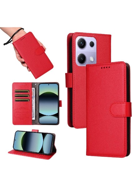 Xiaomi Redmi Note 13 Pro 4g Cüzdan Kablosuz Şarj Crad Için Flip Case (Yurt Dışından) indirimleri