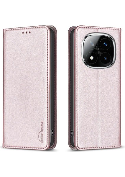 Xiaomi Poco X7 5g Için Flip Case Manyetik Cüzdan Iş Çoklu Kart Yuvası (Yurt Dışından)