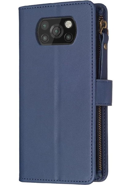Xiaomi Poco X3 Pro Iş Ekleme Cüzdan Çok Renkli Yuvası Için Kılıf (Yurt Dışından) modelleri