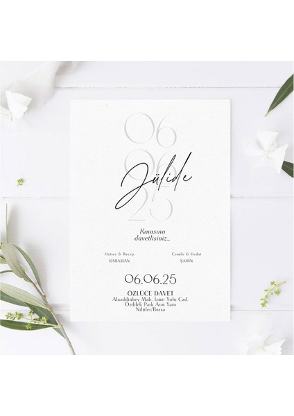 Mınımal Kına Kartı