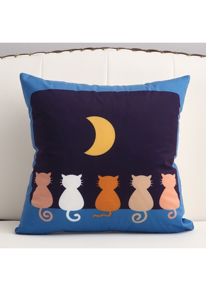 Karikatür Yastık Minderleri 2'li Paket (Yurt Dışından)