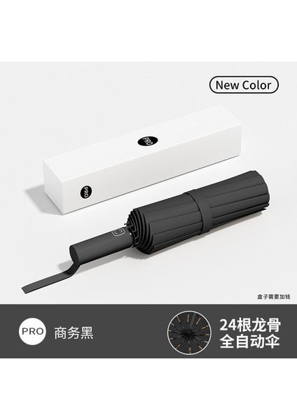 Otomatik Güneşli ve Yağmurlu Şemsiye Erkek Katlanır Şemsiye Üst Düzey Güçlendirilmiş Güneş Koruma Şemsiyesi Otomatik Şemsiye Güneşli ve Yağmurlu Çift Amaçlı Şemsiye (Yurt Dışından)