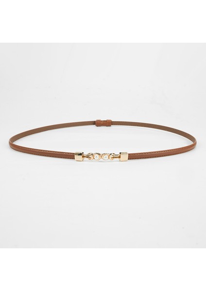 Çok Yönlü Kadın Ince Kemer Tokalı Moda Uyumlu Elbise Gömlek Takım Elbise Küçük Kemer Üst Düzey (Yurt Dışından)