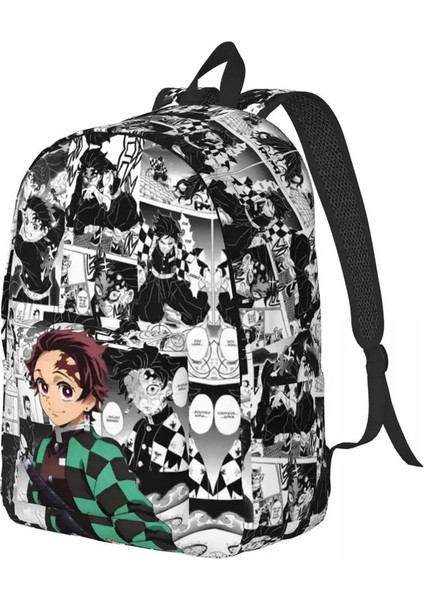 Zenitsu Demon Slayer Sırt Çantası Okul Öncesi Ilkokul Öğrenci Kitap Çantaları Pockolor ile Gündüz Paketi: 1 (Yurt Dışından)