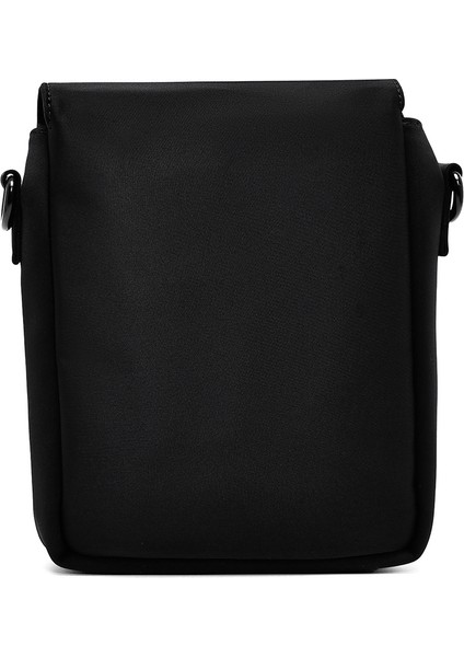 Erkek Siyah Mini Postacı Çantası 25SBD30016F