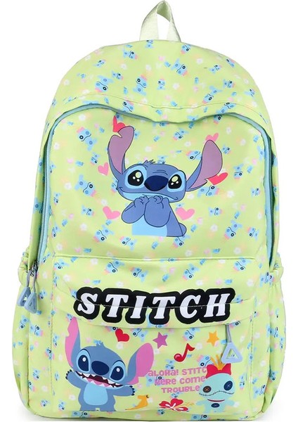 Dikiş Sırt Çantası, Büyük Kapasiteli Öğrenci Gün Çantası, Okula Dönüş Sezonu Için Gerekli, Okul ve Hafif Seyahat Rengi Için Uygun (Yurt Dışından)