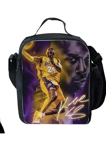 Basketbol K-Kobe B-Bryant Çocuk Okulu Sırt Çantası 1/3 Pcs Öğle Yemeği Çantaları, Kalem Çantaları Erkekler Için Okul Çantaları En Iyi Hediye Rengi: Lb (Yurt Dışından)