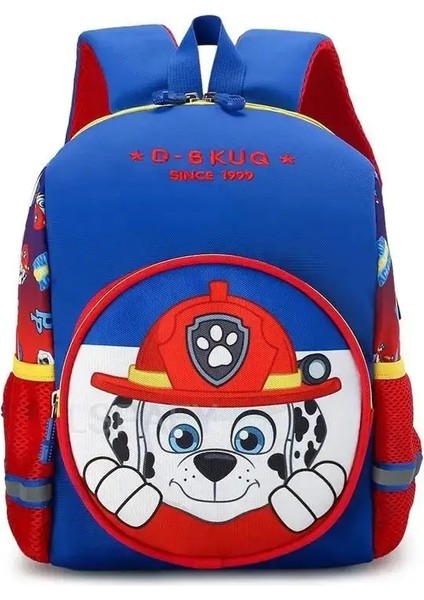 Pençe Devriye Karikatür Çocuk Backpack Erkek Kız Büyük Kapasiteli Okul Çanta Çocuk Backpack Çocuk Okul Çanta Oyuncak Doğum Günü Hediye Renk: B (Yurt Dışından)