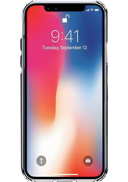 iPhone Xs Uyumlu Şeffaf Kılıf Ac/dc Tasarımlı fiyatları