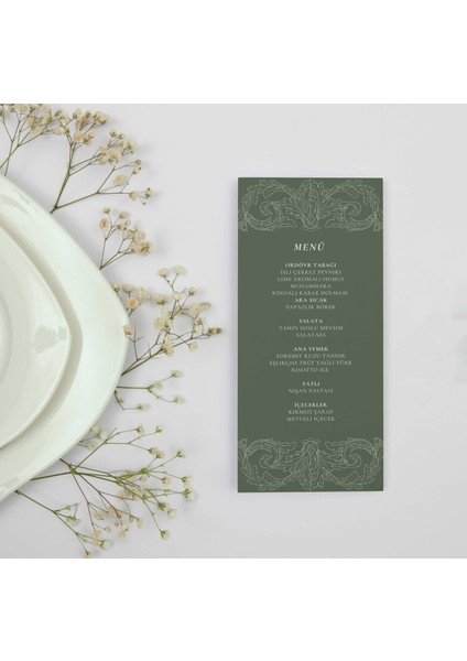 Hıstory Menü Kartı