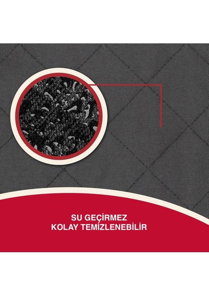 Siyah Oto Evcil Hayvan Örtüsü Araç Kedi Köpek Minderi Araç Köpek Yatağı Evcil Hayvan Bagaj Havuzu B