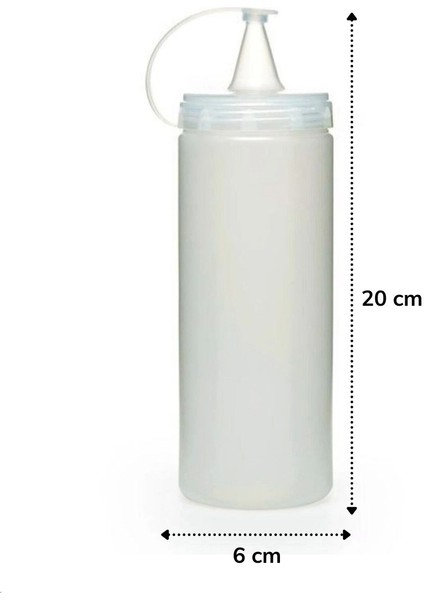 Şeffaf Kapaklı Sızdırmaz Yağlık Sosluk Şişesi Plastik Yağdanlık 400 Ml. AP-9028 fırsatları