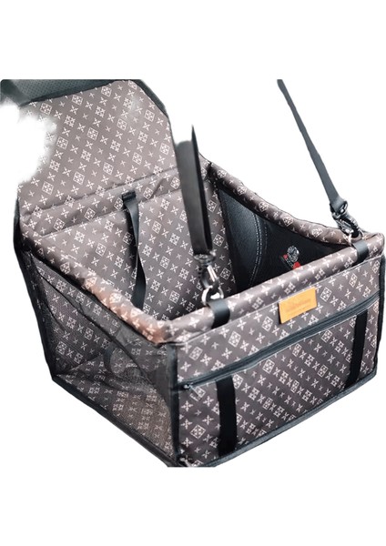 Köpek Araba Koltuğu Kapağı Katlanır Hamak Pet Taşıma Çantası Sepet Taşıma Kedi Kararlı Katlanabilir Seyahat Pet Köpek Araba Koltuğu (Yurt Dışından)