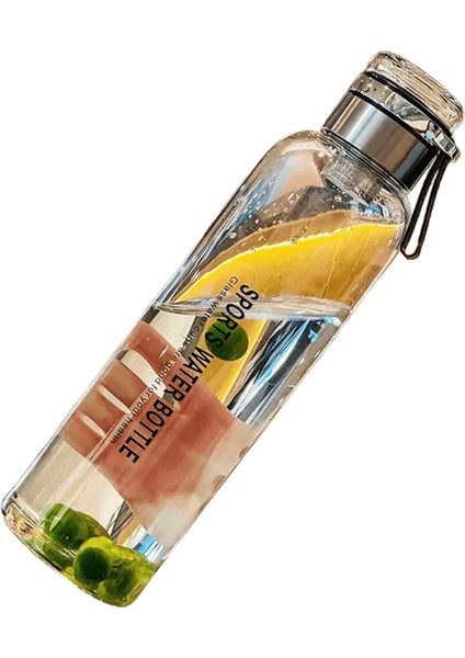 2l Büyük Kapasiteli Cam Su Şişesi Şeffaf Süt Suyu Dağı Açık Taşınabilir Sızdırmaz Drinkware Çay Suyu Cam Şişe 2l Kapasite: 750-2000ML / Renk: 2000ML (Yurt Dışından)