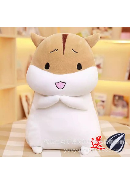 Hamster Bebek Peluş Oyuncak Yastık Bebek Bez Bebek Yumuşak ve Rahat Çocuklar Için Kız Arkadaş Doğum Günü Hediyesi (Yurt Dışından)