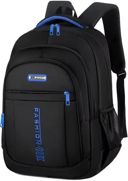 Nötr Tarzı Erkek ve Kadınların Naylon Oxford Kumaştan Yapılmış Yeni Çift Omuzlu Çanta, Şık Renk Eşleşen Seyahat Sırt Çantası. (Yurt Dışından)