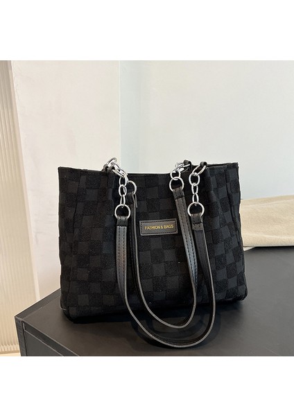New Style Trendy Large Capacity Shoulder Bag For Women, Fashionable And Versatile Casual Hand-Held Commuter Bag (Yurt Dışından)