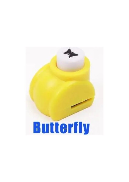 Dıy Scrapbooking, Kart Yapımı, Kağıt El Sanatları Için Mini Çiçek Deliği Yumruk Aracı - 3/5/7mm El Yapımı Patiska Punchercolor: Burtterfly (Yurt Dışından)