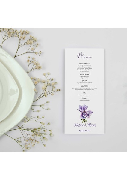 Rebecca Menü Kartı