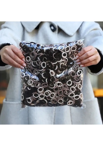 50PCS/ÇANTA Renkli Temel Naylon Ealstic Saç Bağları Kızlar At Kuyruğu Tutma Scrunchie Lastik Band Çocuk Moda Saç Aksesuarları: 2893-37/BEDEN: 50 Adet (Yurt Dışından)